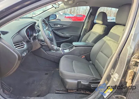 2017 Chevrolet Malibu Ls из США, поврежденный, VIN 1G1ZB5ST1HF107159